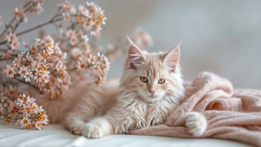 couleur main coon beige