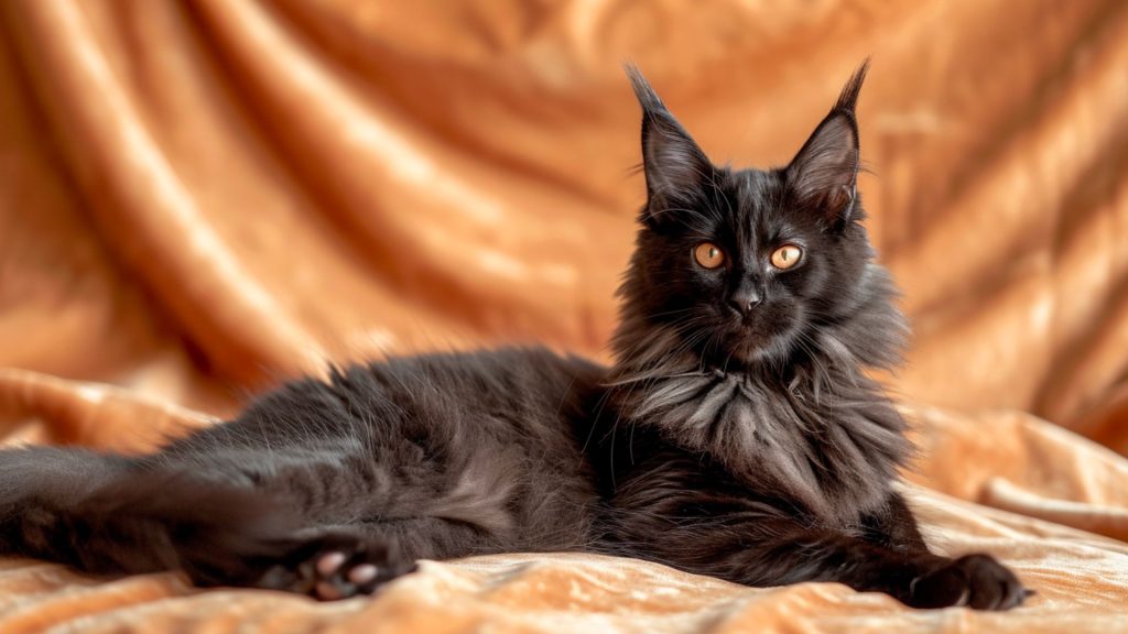 couleur main coon black