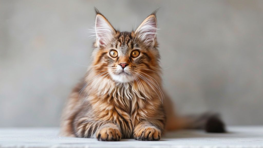 couleur main coon tiquete