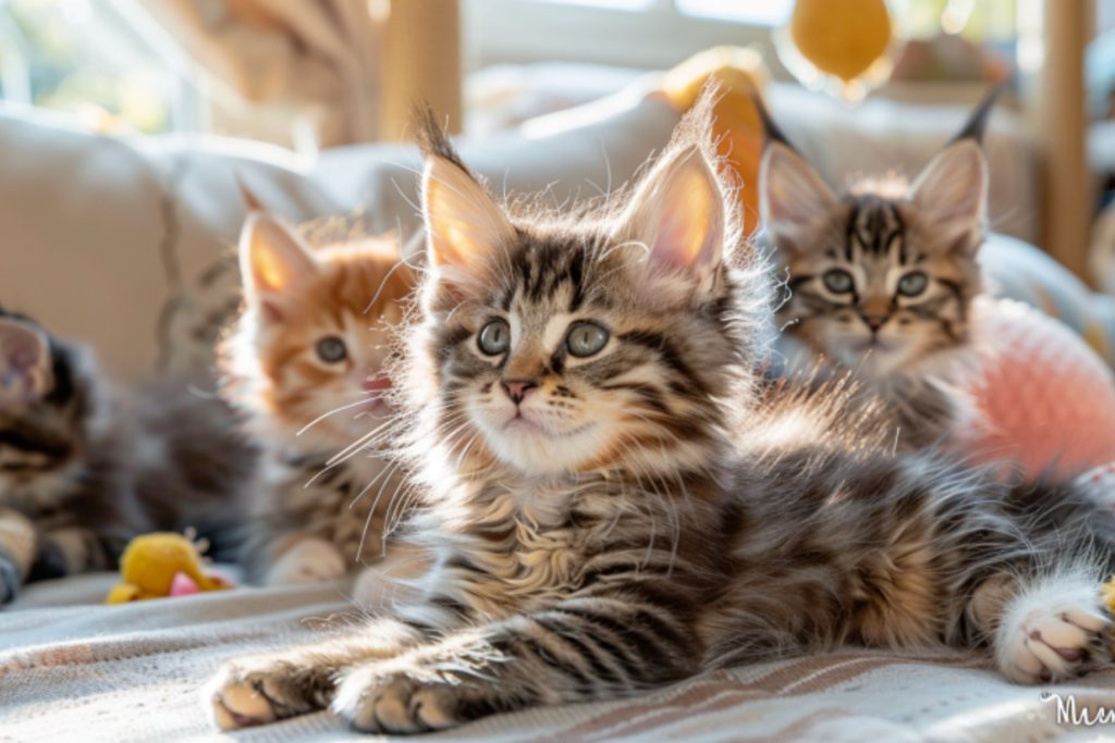 gestation maine coon chatons